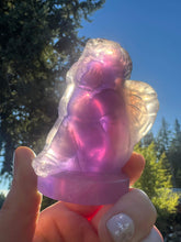 Load image into Gallery viewer, Mexican Lavender Rare Fluorite Cherub Angel Carvings ￼
