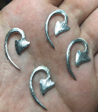 Load image into Gallery viewer, Sterling silver gauge earrings
