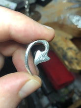 Load image into Gallery viewer, Sterling silver gauge earrings
