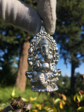 Load image into Gallery viewer, Ganesha Pendant in sterling silver
