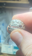 Load image into Gallery viewer, Tibetan Lion ring in sterling silver

