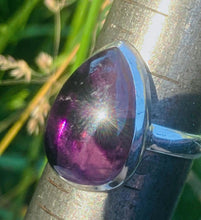 Load image into Gallery viewer, Ring Super Amethyst Star Flame
