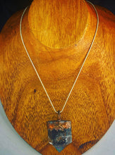 Load image into Gallery viewer, Lodolite electroformed pendant

