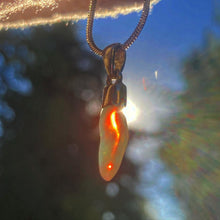 Load image into Gallery viewer, Amulet Angelic Rainbow Drop with Silver
