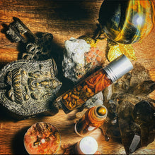 Load image into Gallery viewer, 24 karat g Organic Vegan Gemstone Medical no.1 Roseonite Perfume
