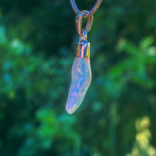 Load image into Gallery viewer, Amulet Angelic Rainbow Drop with Silver
