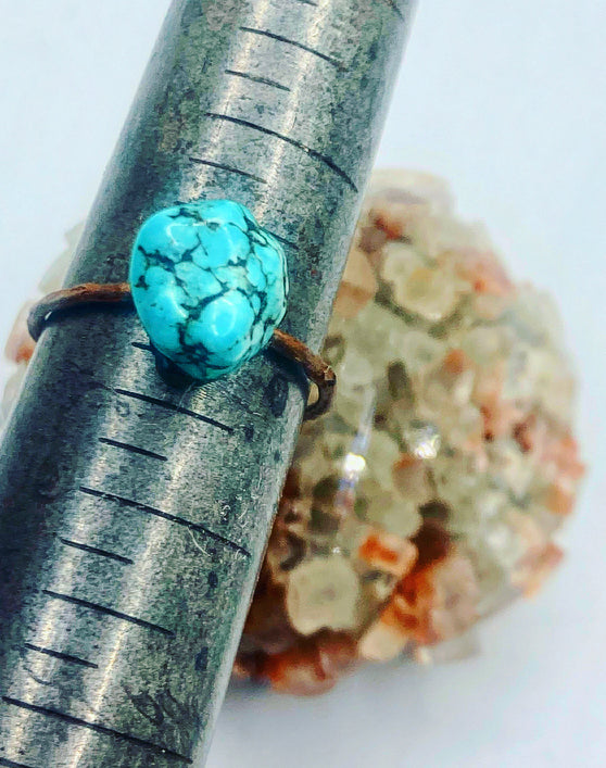 Turquoise Electroformed Ring