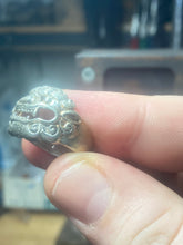 Load image into Gallery viewer, Tibetan Lion ring in sterling silver
