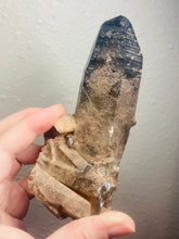 Load image into Gallery viewer, Natural Smokey Lemurian Seeded Quartz
