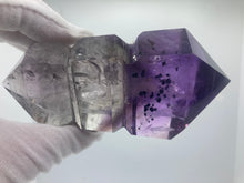 Load image into Gallery viewer, Super star sisters seven Smokey Amethyst Polish Cut
