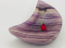 Load image into Gallery viewer, Fluorite Bowl Moon Crescent  Carving
